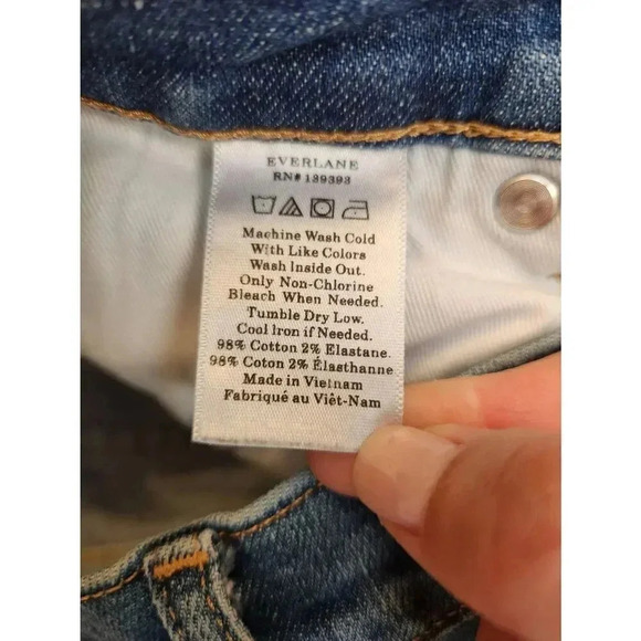 Everlane Ankle Skinny Jeans Size 28. - Picture 4 of 7